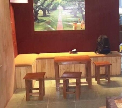 Bộ bàn ghế cafe SBG04